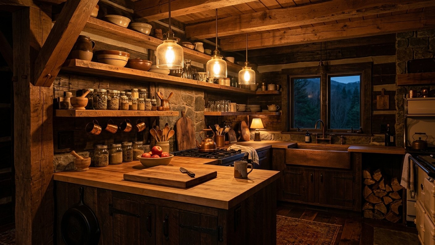 A Cabin Kitchen That Works as Hard as You Do