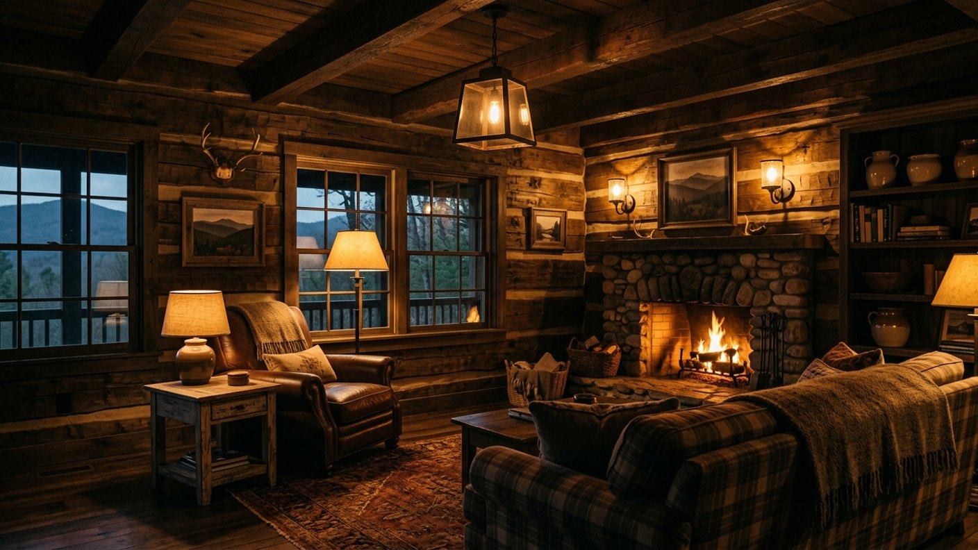 The Lantern, the Lamp, and the Fire: Layering Cabin Light