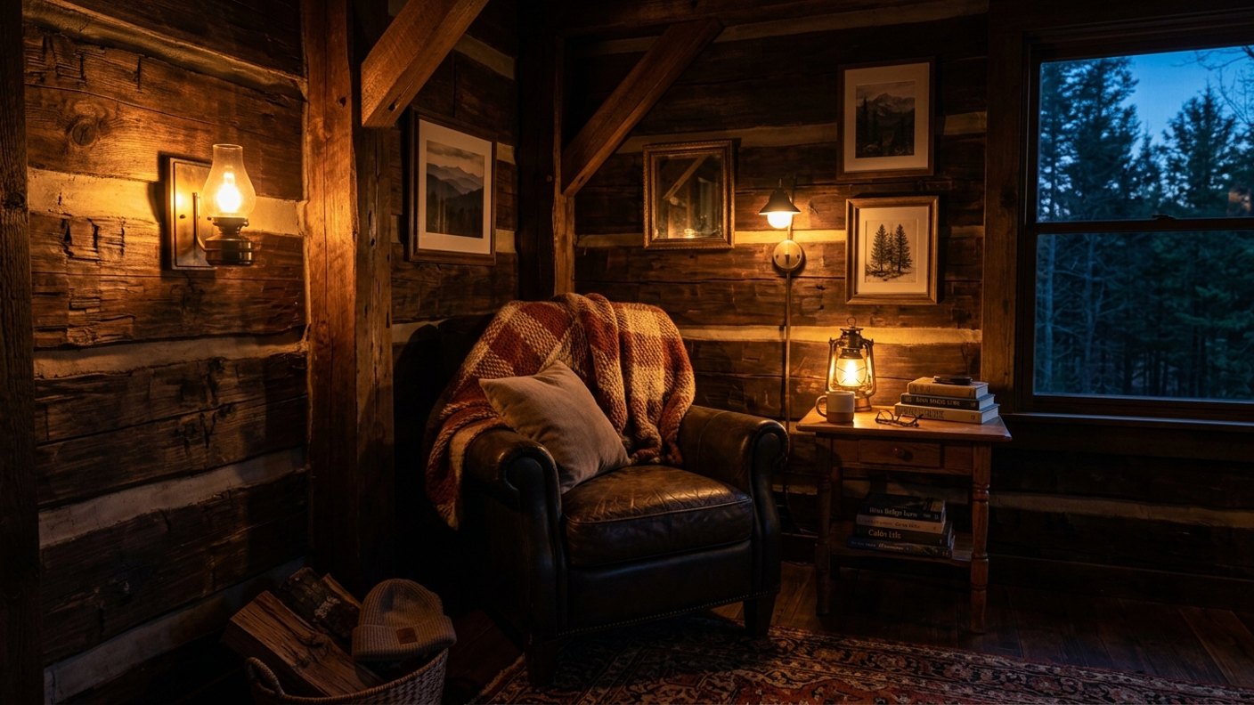 Lighting an Off-Grid Cabin: Wiring, and Not Wiring