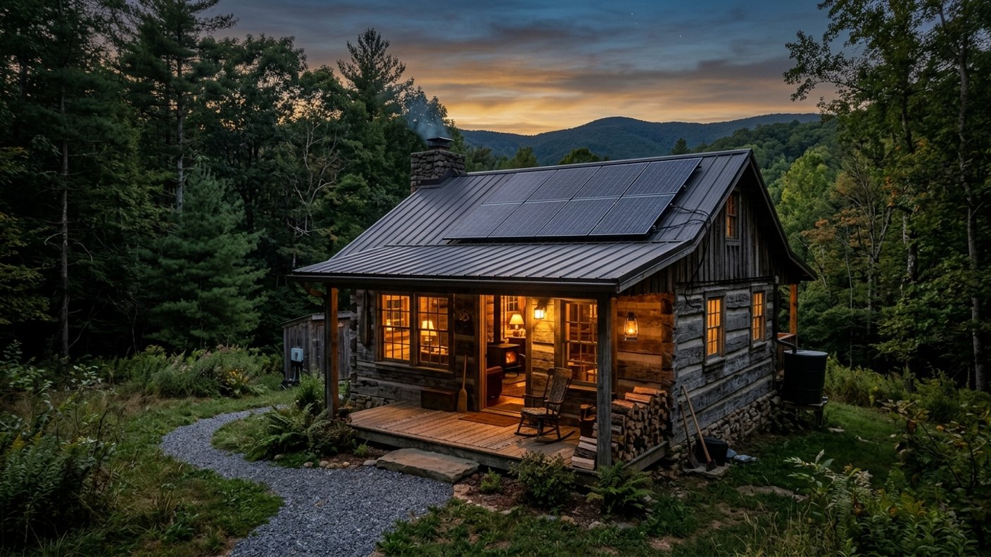 Off-Grid Power, Water, and Heat: The Unglamorous Stuff