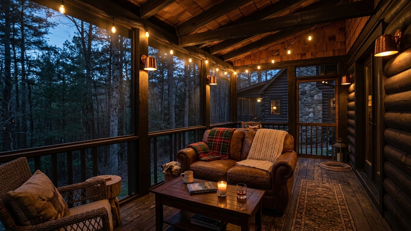 The Screened Porch That Doubled the Cabin